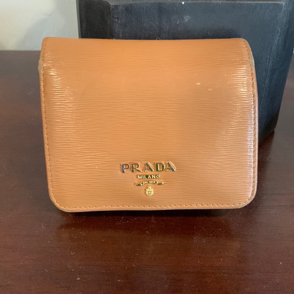 Gently used prada wallet